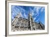 Munich, Bavaria, Germany, New Town Hall at Marienplatz (Mary's Square-Bernd Wittelsbach-Framed Photographic Print