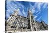 Munich, Bavaria, Germany, New Town Hall at Marienplatz (Mary's Square-Bernd Wittelsbach-Stretched Canvas