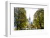 Munich, Bavaria, Germany, View from the Olympiapark to the Communication Tower-Bernd Wittelsbach-Framed Photographic Print