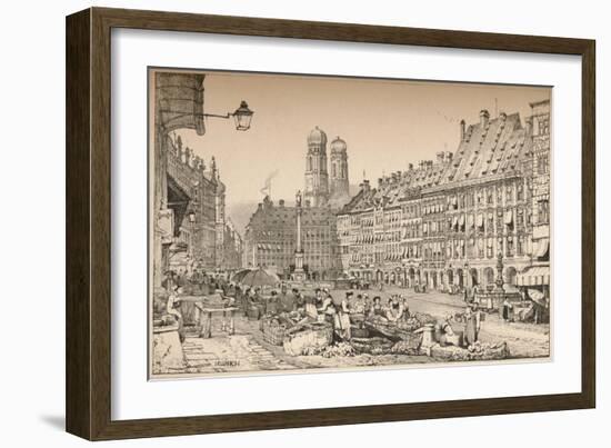 'Munich', c1820 (1915)-Samuel Prout-Framed Giclee Print