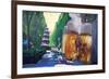 Munich Chinese Tower Beergarden in English Garden-Markus Bleichner-Framed Art Print