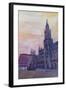 Munich City Hall and St Marys Place-Markus Bleichner-Framed Art Print