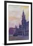 Munich City Hall and St Marys Place-Markus Bleichner-Framed Art Print