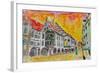 Munich Hofbrauhaus Sunset Am Platzl-Markus Bleichner-Framed Art Print