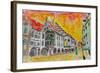 Munich Hofbrauhaus Sunset Am Platzl-Markus Bleichner-Framed Art Print