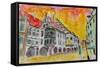 Munich Hofbrauhaus Sunset Am Platzl-Markus Bleichner-Framed Stretched Canvas