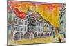 Munich Hofbrauhaus Sunset Am Platzl-Markus Bleichner-Mounted Art Print