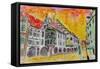 Munich Hofbrauhaus Sunset Am Platzl-Markus Bleichner-Framed Stretched Canvas