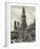 Munich - Neue Rathaus (New Town Hall) and Cathedral-null-Framed Photographic Print