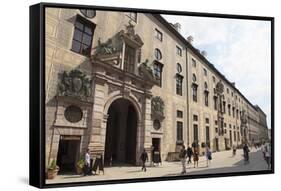 Munich Residenz, the Residence and Former Royal Palace of Bavarian Monarchs, Today a Museum-Stuart Forster-Framed Stretched Canvas