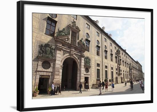 Munich Residenz, the Residence and Former Royal Palace of Bavarian Monarchs, Today a Museum-Stuart Forster-Framed Photographic Print