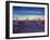 Munich Rooftop View At Sunset-Markus Bleichner-Framed Art Print