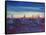 Munich Rooftop View At Sunset-Markus Bleichner-Framed Stretched Canvas