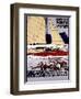 Munich Rowing Regatta Poster, Germany-null-Framed Art Print