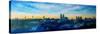 Munich Skyline at Dusk-Markus Bleichner-Stretched Canvas