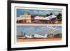 Municipal Airport, Chicago, Illinois-null-Framed Art Print