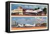 Municipal Airport, Chicago, Illinois-null-Framed Stretched Canvas