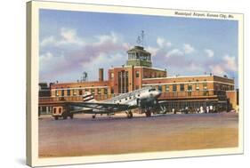 Municipal Airport, Kansas City, Missouri-null-Stretched Canvas