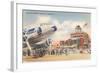 Municipal Airport, Nashville, Tennessee-null-Framed Art Print