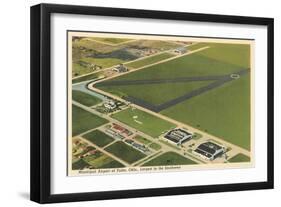 Municipal Airport, Tulsa, Oklahoma-null-Framed Art Print