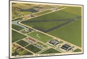 Municipal Airport, Tulsa, Oklahoma-null-Mounted Art Print