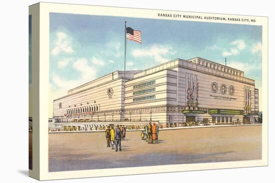 Municipal Auditorium, Kansas City-null-Stretched Canvas