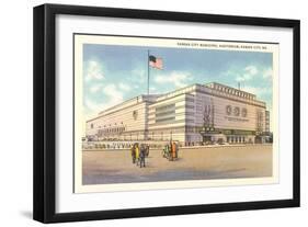 Municipal Auditorium, Kansas City-null-Framed Premium Giclee Print