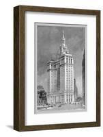 Municipal Building-Moses King-Framed Photo