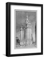 Municipal Building-Moses King-Framed Photo