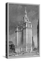 Municipal Building-Moses King-Stretched Canvas