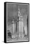 Municipal Building-Moses King-Framed Stretched Canvas