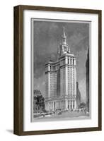 Municipal Building-Moses King-Framed Art Print