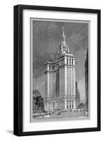 Municipal Building-Moses King-Framed Art Print