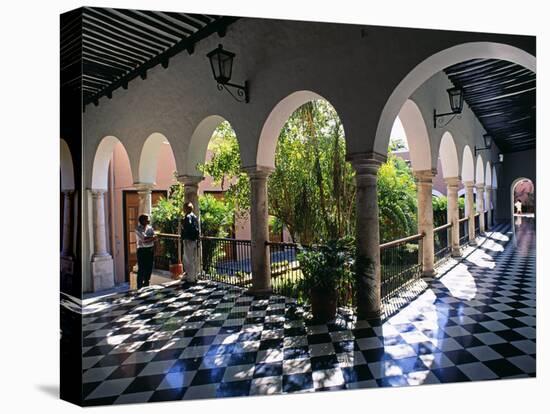 Municipal Hacienda, Merida, Yucatan State, Mexico-Paul Harris-Stretched Canvas