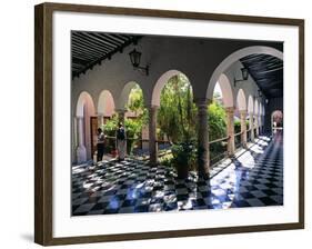 Municipal Hacienda, Merida, Yucatan State, Mexico-Paul Harris-Framed Photographic Print