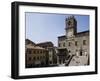 Municipal House of Cortona, Tuscany, Italy-Angelo Cavalli-Framed Photographic Print