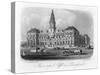 Municipal Offices, Liverpool, 10 February 1875-null-Stretched Canvas