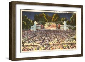 Municipal Opera, St. Louis, Missouri-null-Framed Art Print