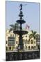 Municipal Palace of Lima and Fountain, Plaza De Armas, Lima, Peru, South America-Michael DeFreitas-Mounted Photographic Print