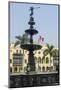 Municipal Palace of Lima and Fountain, Plaza De Armas, Lima, Peru, South America-Michael DeFreitas-Mounted Photographic Print