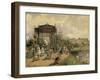 Municipal Park, Vienna, Austria, 1872 Watercolour-Franz Alt-Framed Giclee Print