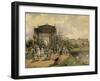 Municipal Park, Vienna, Austria, 1872 Watercolour-Franz Alt-Framed Giclee Print