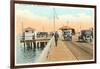 Municipal Pier, St. Petersburg, Florida-null-Framed Art Print