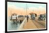 Municipal Pier, St. Petersburg, Florida-null-Framed Art Print