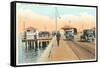 Municipal Pier, St. Petersburg, Florida-null-Framed Stretched Canvas