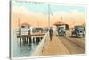 Municipal Pier, St. Petersburg, Florida-null-Stretched Canvas