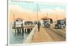 Municipal Pier, St. Petersburg, Florida-null-Stretched Canvas