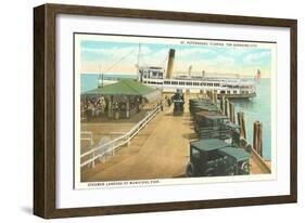 Municipal Pier, St. Petersburg, Florida-null-Framed Art Print