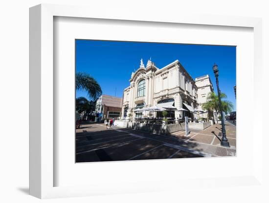 Municipal Theater of Santa Fe, Capital of the Province of Santa Fe, Argentina, South America-Michael Runkel-Framed Photographic Print