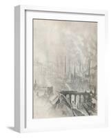 'Munition City', 1916, (1917)-Joseph Pennell-Framed Giclee Print